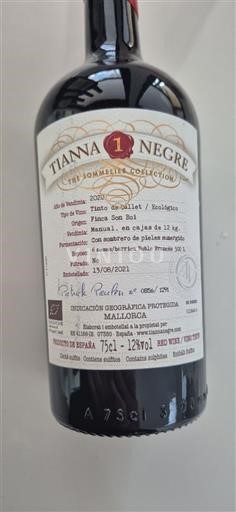 Insulele Baleare Binissalem Tianna Negre The Sommelier Collection 2021